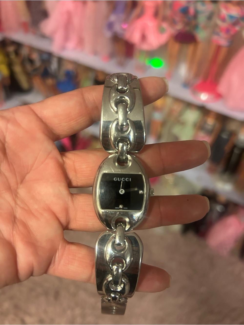 Gucci Marina link Watch with Black Dial